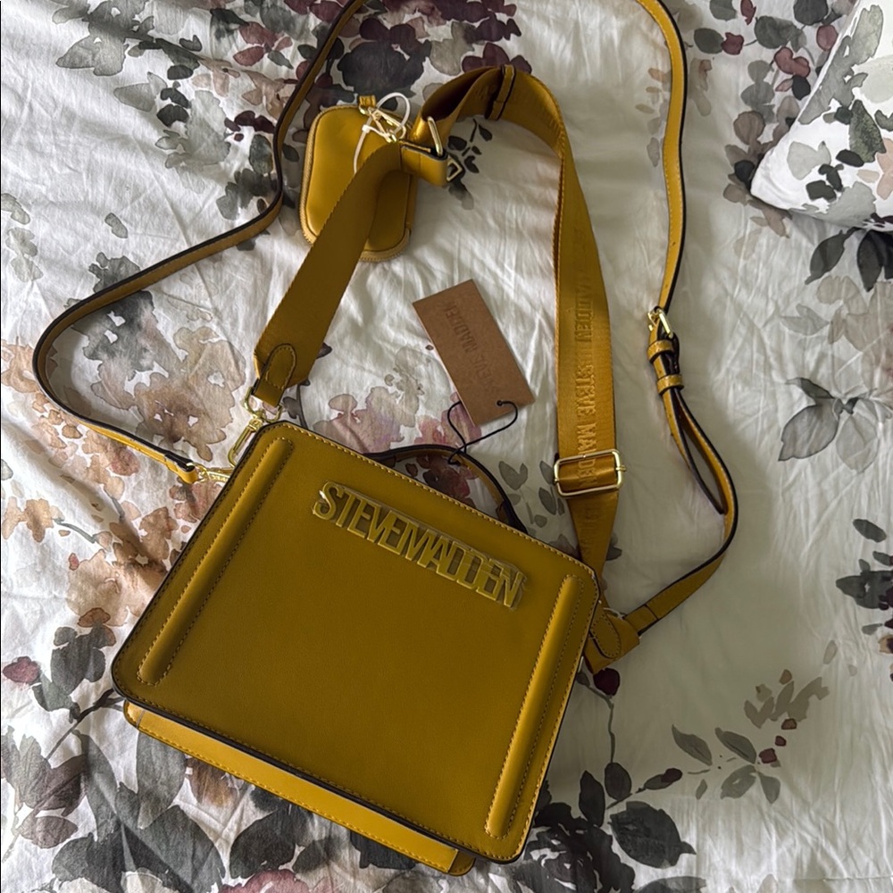 Steve Madden Yellow Crossbody Bag